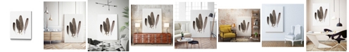 Giant Art 36" x 24" Feathers II Museum Mounted Canvas Print